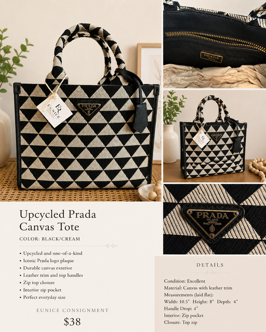 Upcycled Designer Bag
