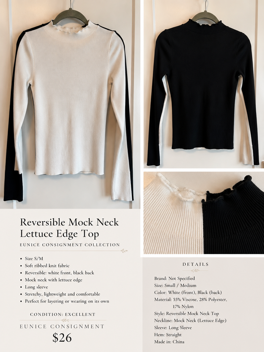 Color block knit shirt