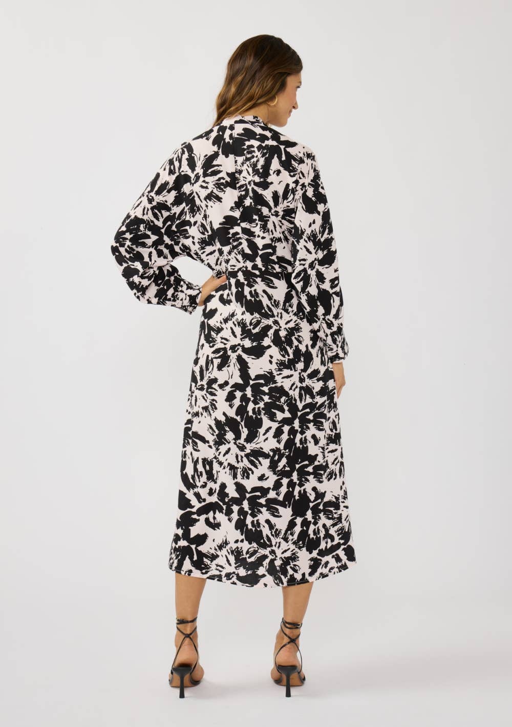 Floral V-Neck Maxi Dress